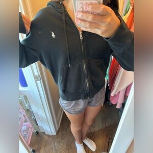 Black Ralph Lauren Zip Up